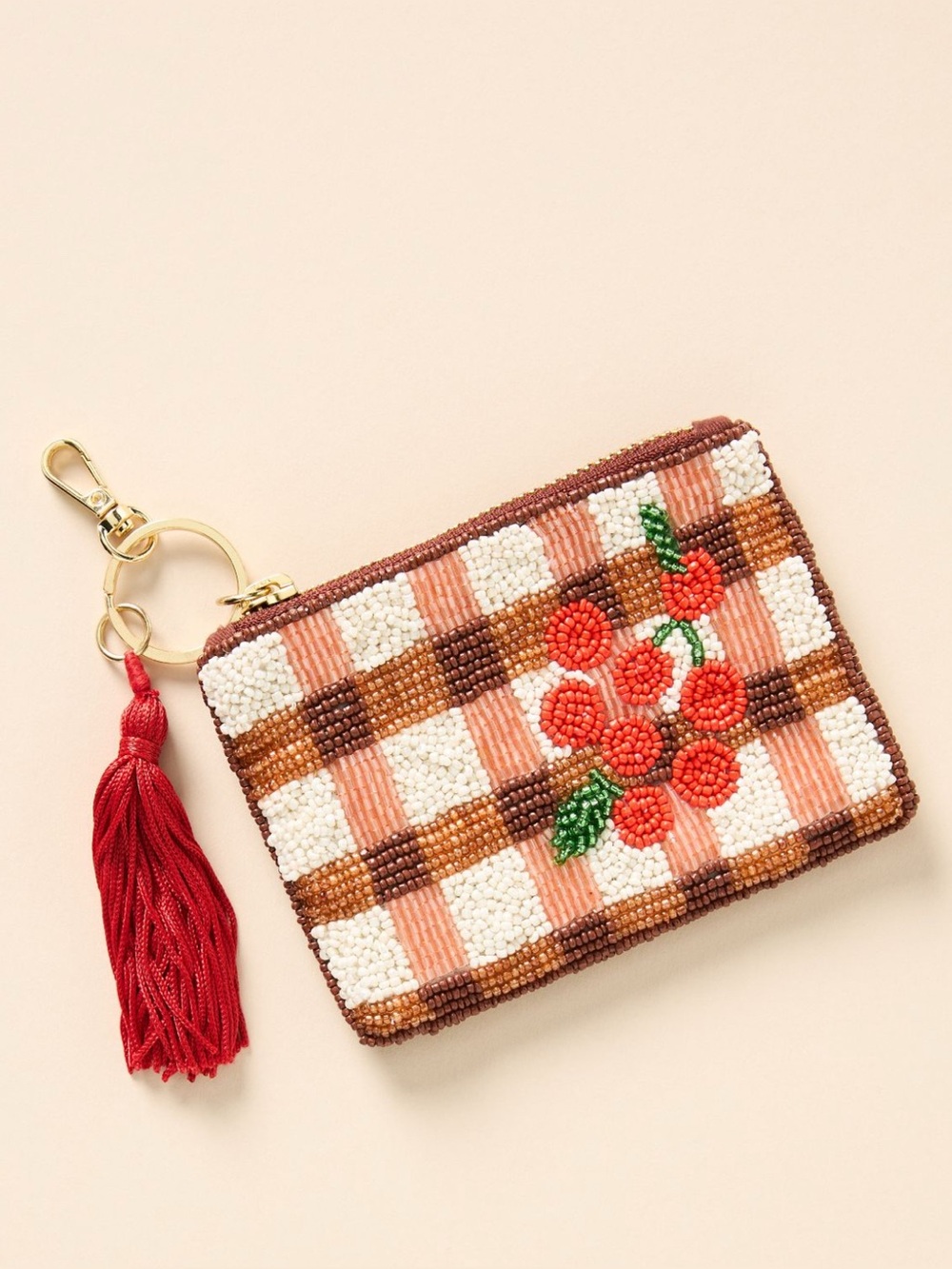 Anthropologie Beaded Coin Purse